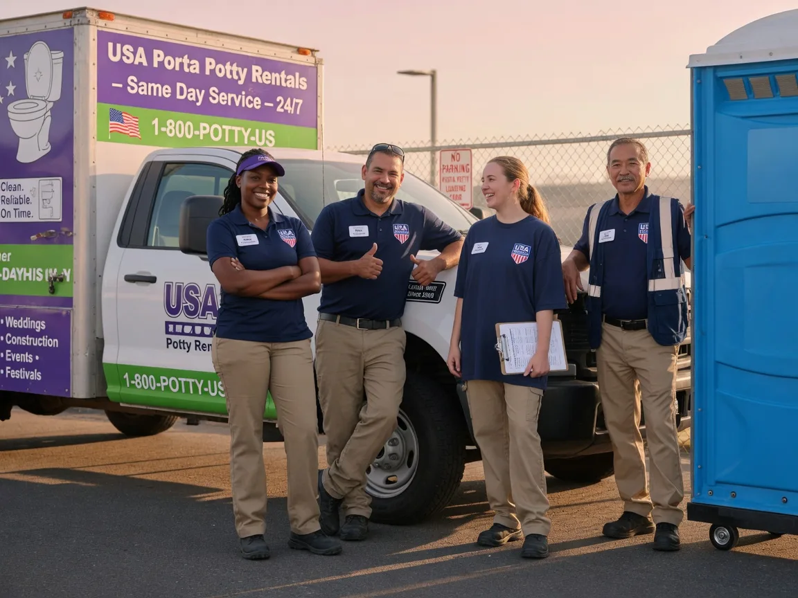 Porta Potty Rental company in Hulbert, OK
